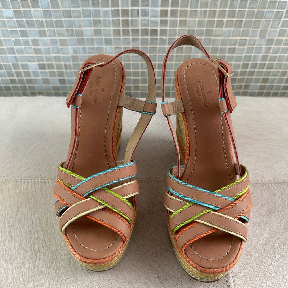 Multi-Color Wedge Sandals - Women - Picture 3 of 6